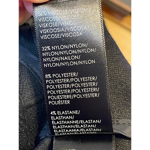 Liverpool Jacket XS Black Jacquard Moto Style Night Luxe Regency Biker Core - Picture 8 of 8